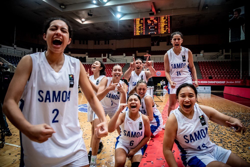 Load video: Snippet Our journey providing for Samoa Women&#39;s Basketball teams