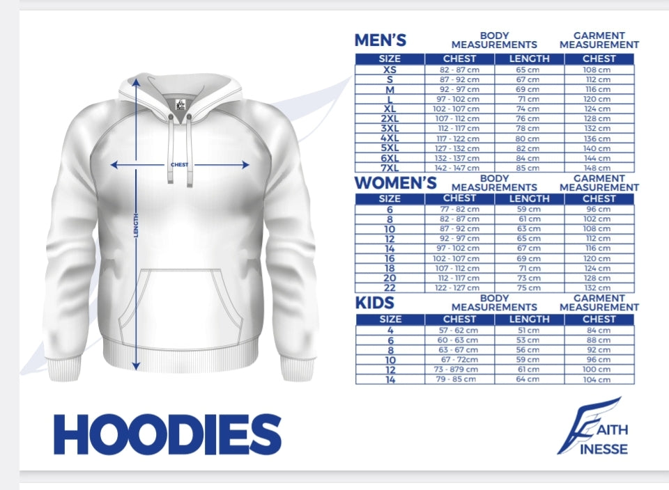 Melbourne Brothers Rugby Academy - Hoodies **PRE - ORDERS ONLY, STOCK ARRIVES MID SEPTEMBER**