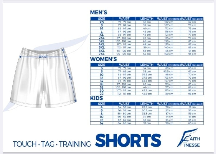 Melbourne Brothers Rugby Academy - Gym Shorts **PRE - ORDERS ONLY, STOCK ARRIVES MID SEPTEMBER**
