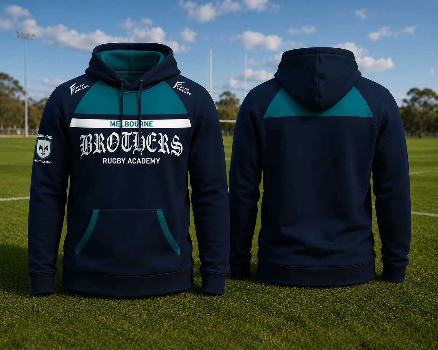 Melbourne Brothers Rugby Academy - Hoodies **PRE - ORDERS ONLY, STOCK ARRIVES MID SEPTEMBER**
